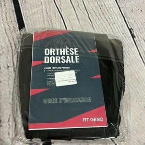 Fit Geno Back Brace Size  Large .